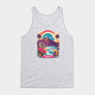 Hawaii Vintage Design Tank Top